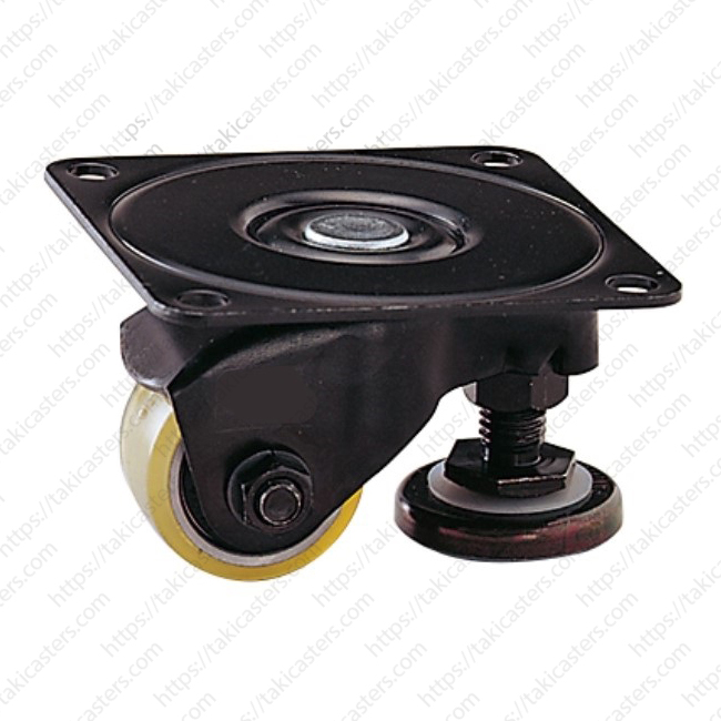 Bánh xe sàn thấp có chân tăng chỉnh K-100HB2-AF