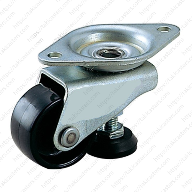 Bánh xe xoay có chân tăng chỉnh K-91-50